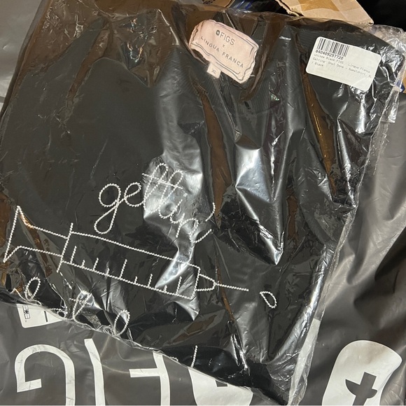 FIGS ➕ Lingua Franca ➕ “Getting Shot Done” 💉 Sweatshirt - Picture 7 of 9